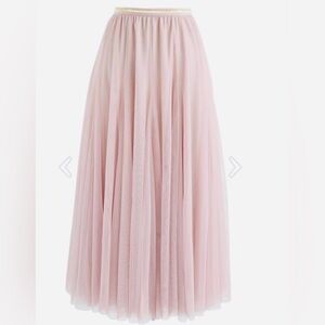 Chicwish Blush Pink Tulle Maxi Skirt